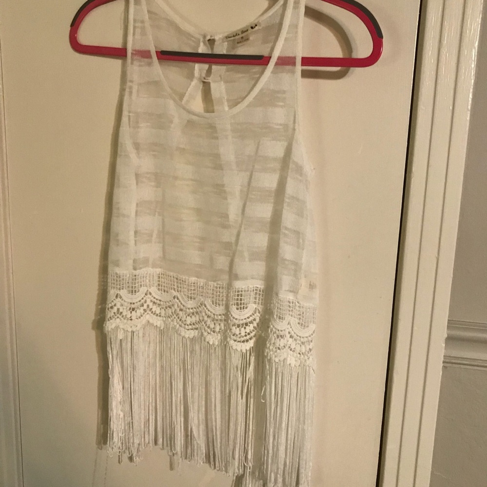 Cute tank top or swim cover up!